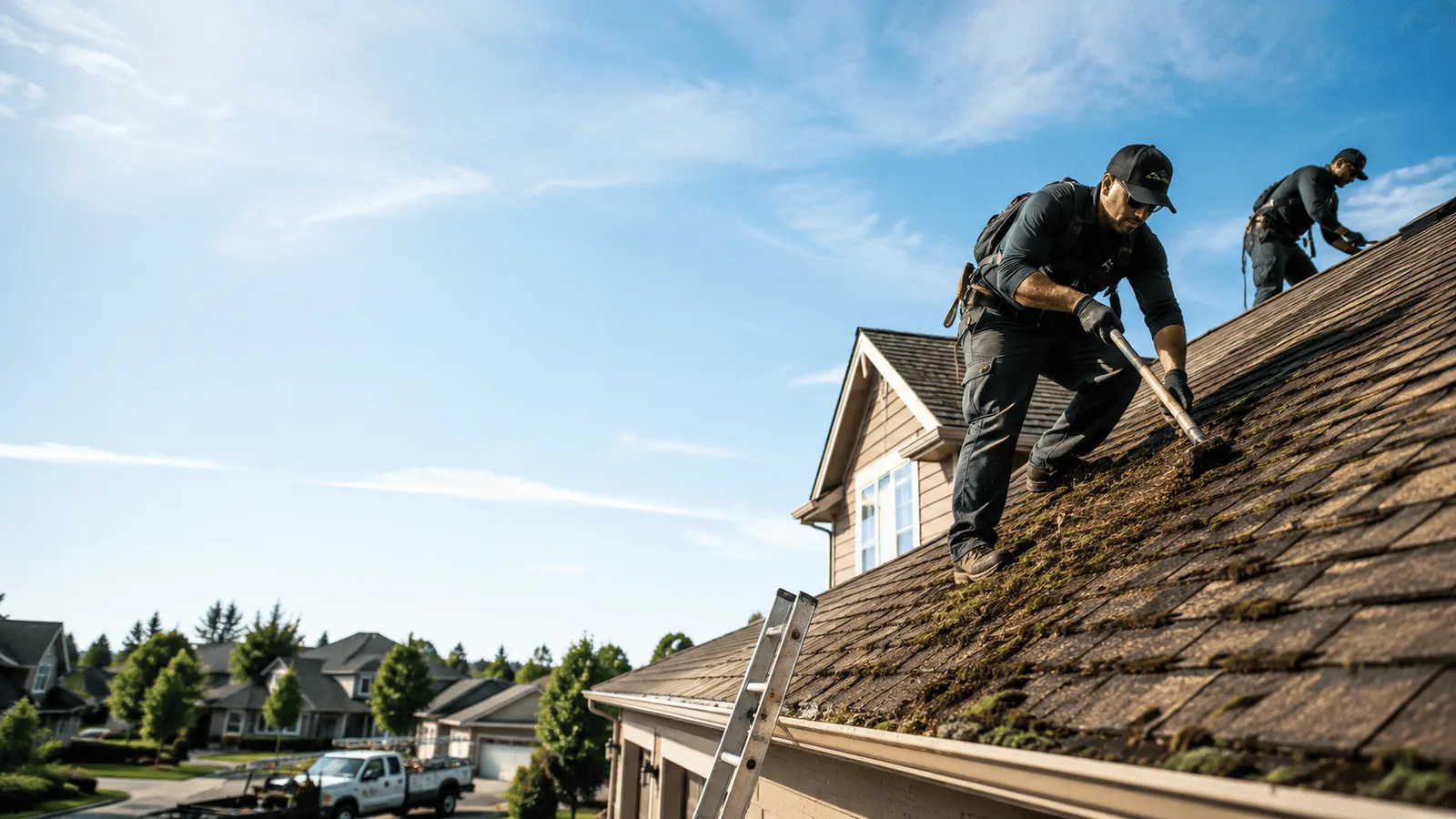 Roof Moss Removal in London, KY near me